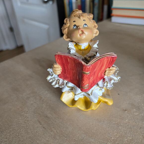 Vintage 1987 Fontanini Roman Simonetti Italy Choir Altar Boys Christmas Set of 4 - Picture 2 of 16